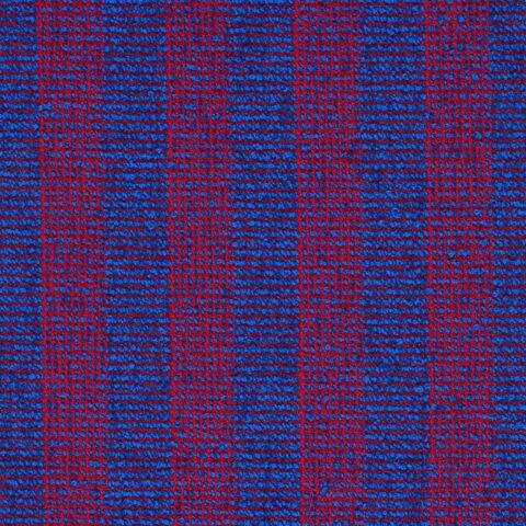 Pulsar fra Kvadrat - Møbelstof - Fv. 679 - Rød/blå