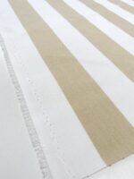 Outdoor Stripes udendørs møbelstof med striber beige