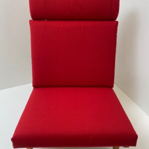 Skumhynder og nakkepude til Wegner GE375 lænestol med betræk i uld "Bass" farvenummer 564 fra Kvadrat