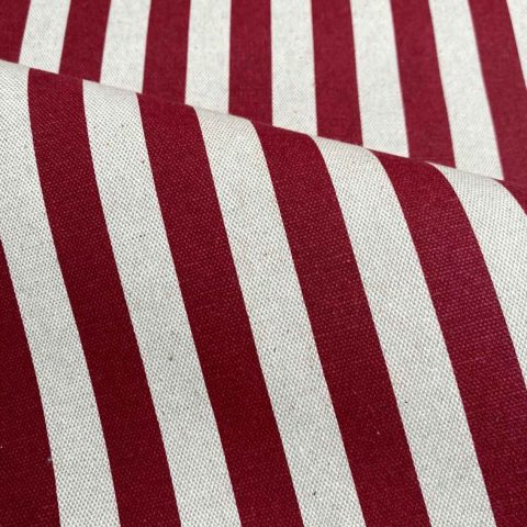 Coated canvas - Udendørsegnet boligtekstil - Rød