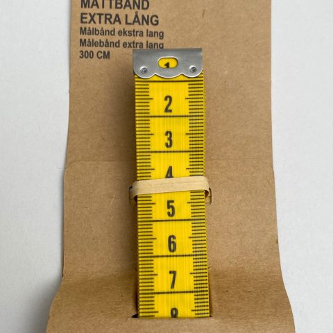 Målebånd - Ekstra langt - 300 cm
